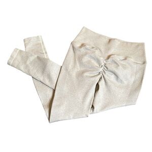 Nux seamless leggings butt scrunch high waist pant small